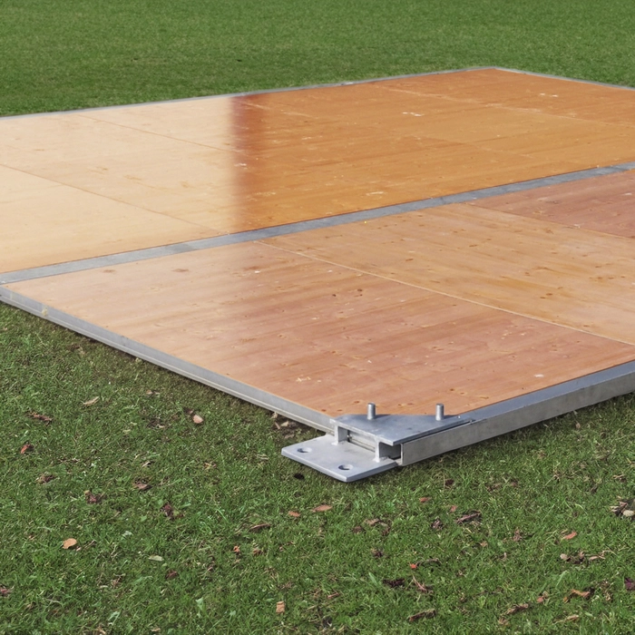 Flooring for party tents and large marquees