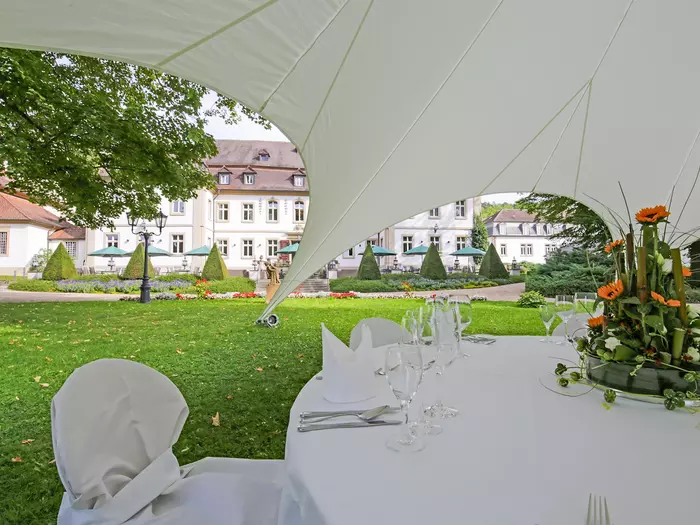 Star tent for wedding