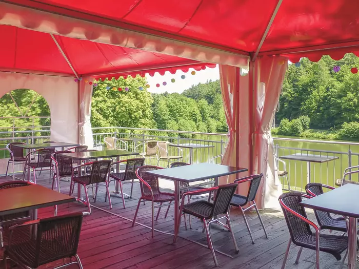 Pagoda tents as catering tents